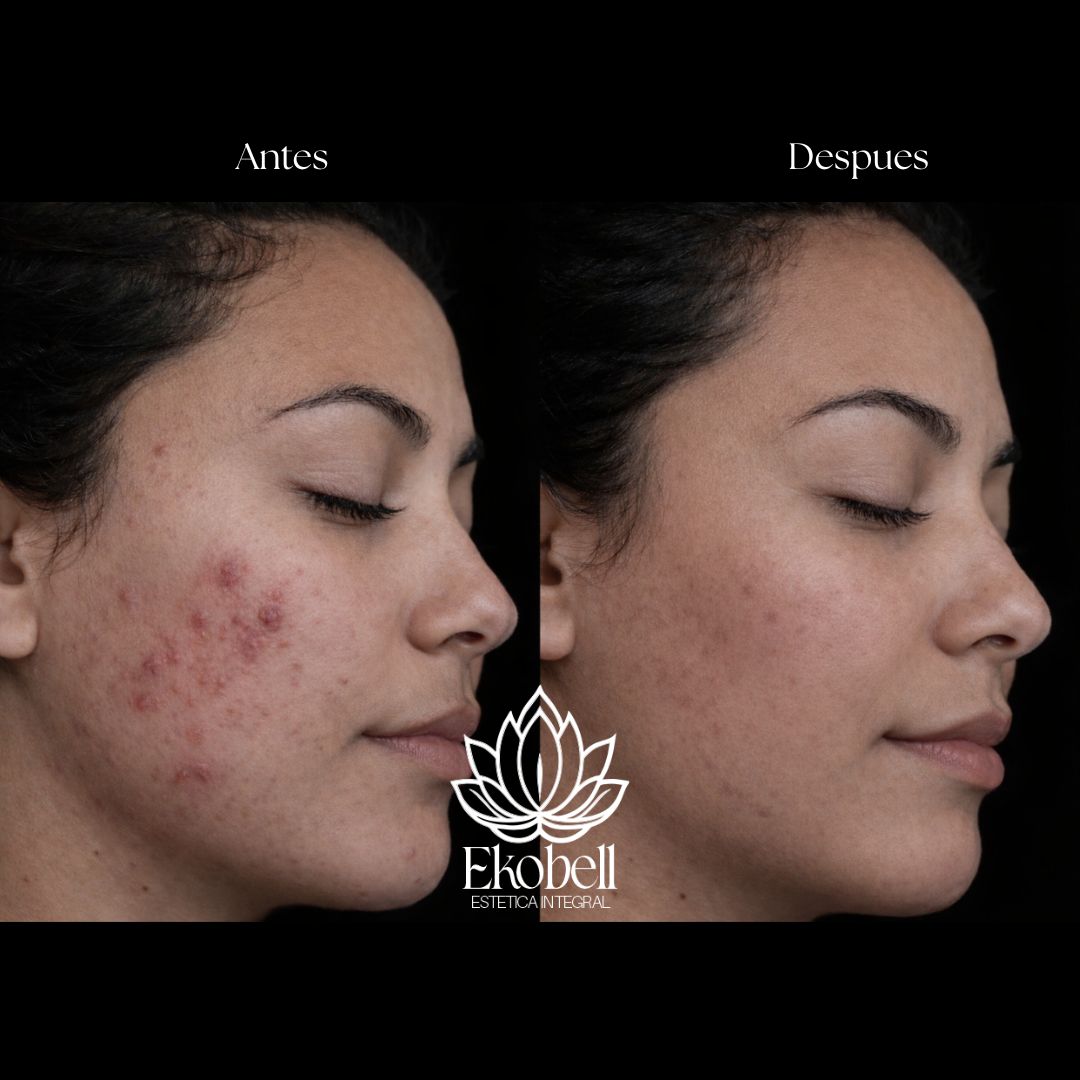 Resultado real Ekobell: Rejuvenecimiento facial
