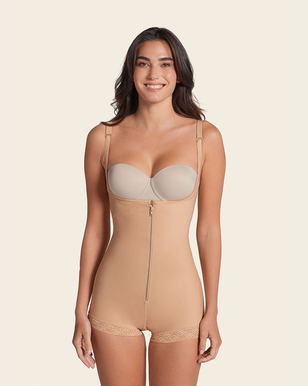 [EKO-LEO-018678N-880-S] Leonisa Faja estilo body de control fuerte levanta cola · Ref. 018678N (S, 880 Beige)
