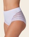 Leonisa Panty de control moderado con bandas en tul · Ref. 012903