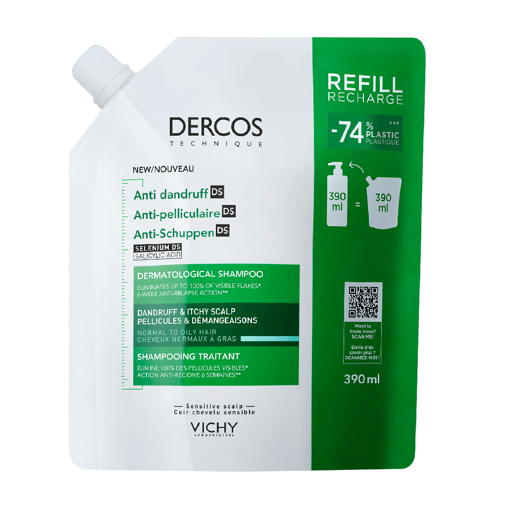 Vichy Dercos Refill DS Shampoo Anticaspa 390 Ml