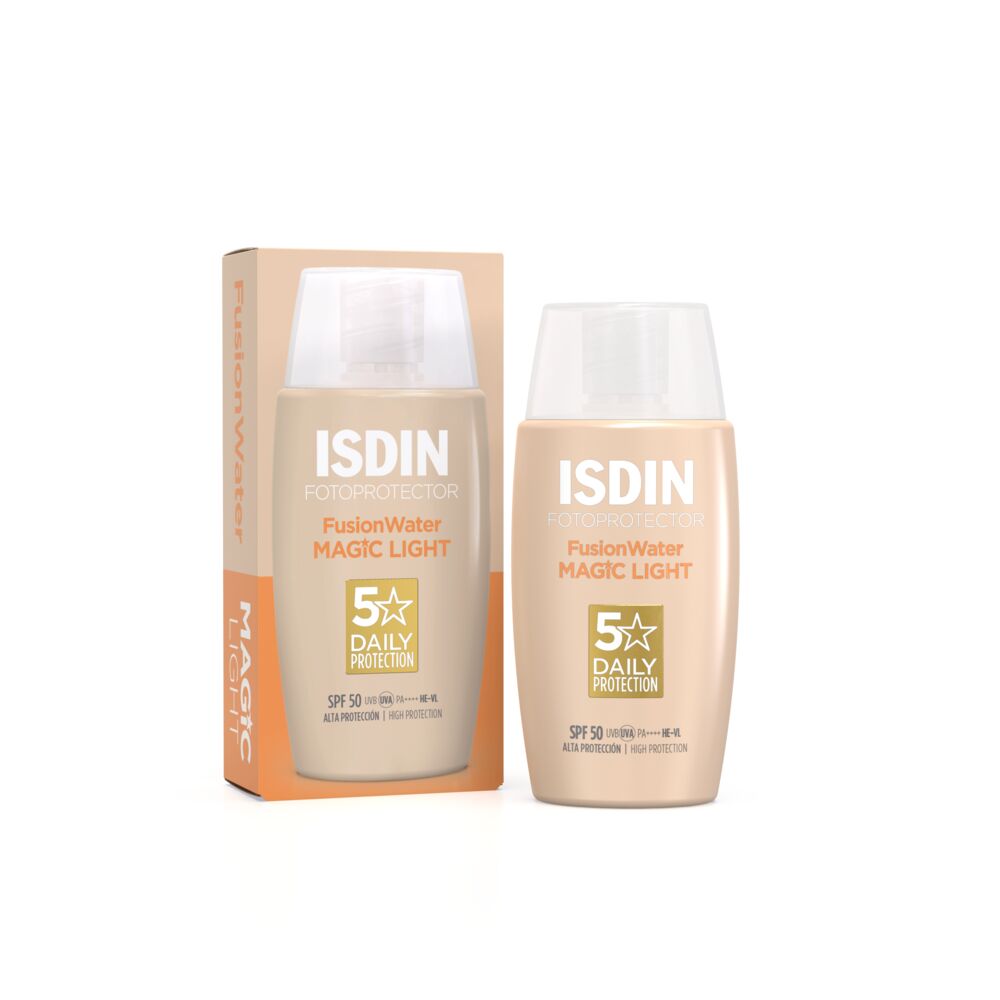 [EKO-BP-5851] Protector Solar Isdin Fusion Water Magic Color Light SPF 50 50 Ml