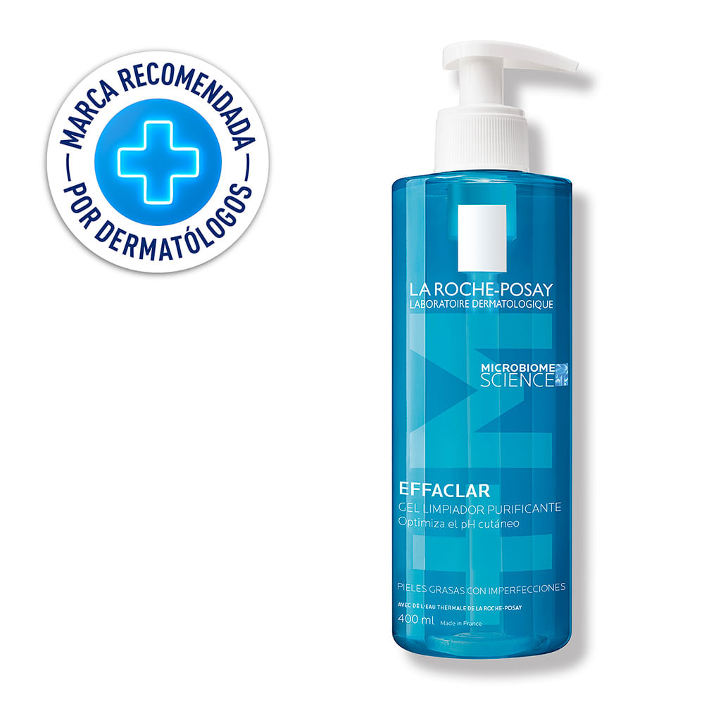 La Roche-Posay Effaclar Limpiador Gel Purificante x 400 Ml