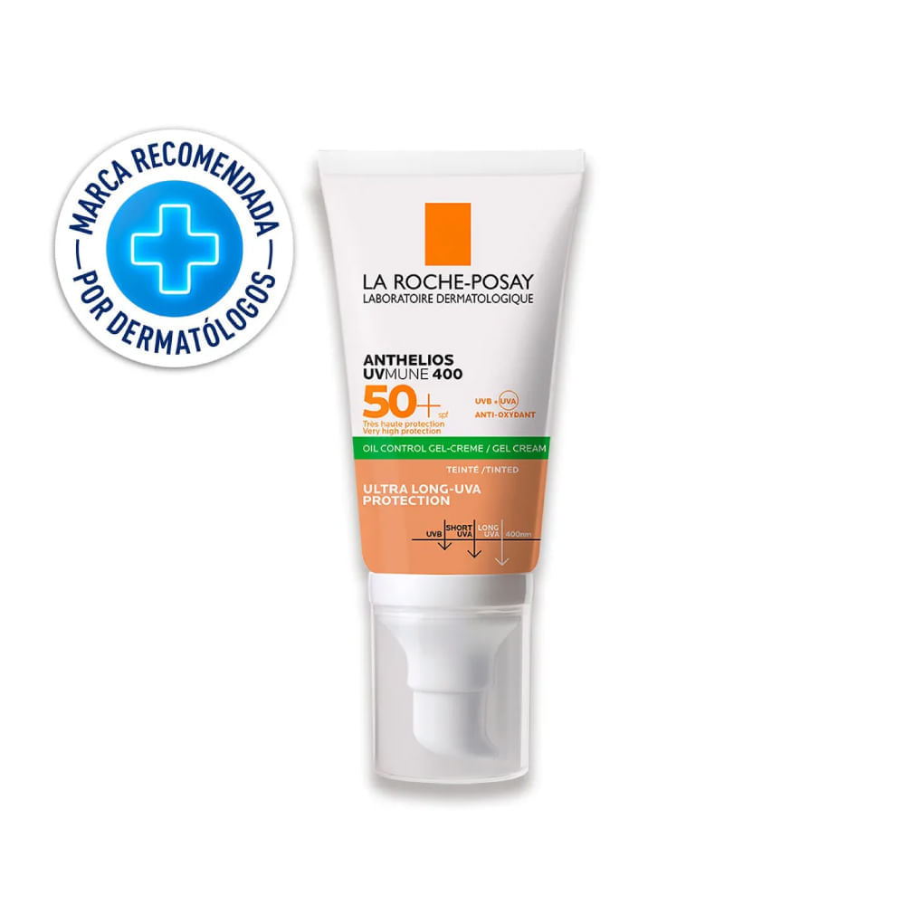 Anthelios UVMune Oil Control con color 50 ml