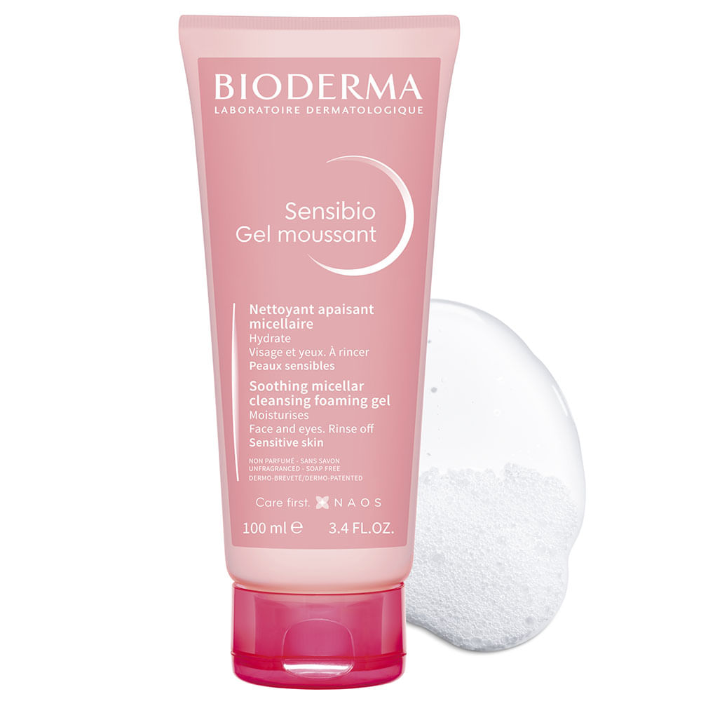 Bioderma Sensibio Gel Moussant Limpíador Para Piel Normal A Sensible 100Ml