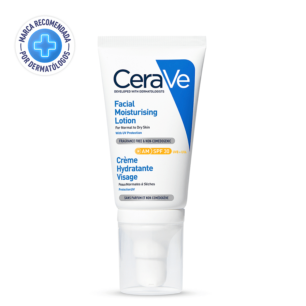 Cerave Loción Hidratante Facial de Día con SPF 30 x 52Ml