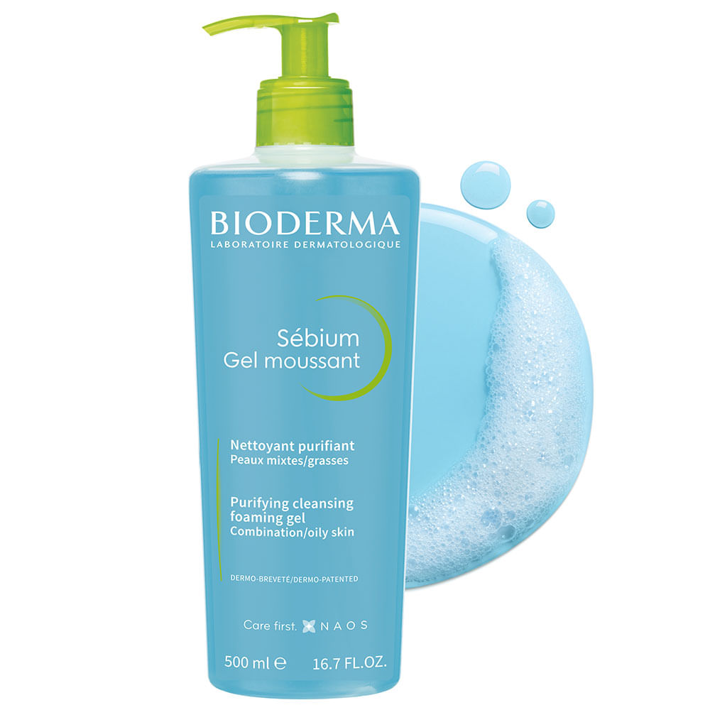 Bioderma Sebium Gel Moussant 500 Ml