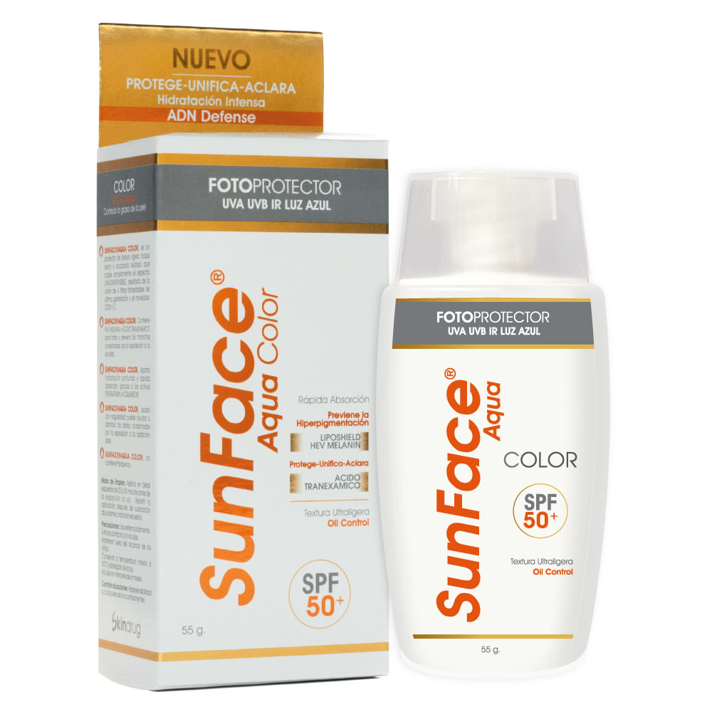 [EKO-BP-5786] Sunface Aqua 50+ Urban Color Gel X 55 Gr