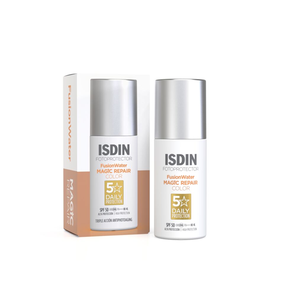 [EKO-BP-5659] Isdin Age Repair Fusion Water SPF 50 Protector Solar con color 50 Ml