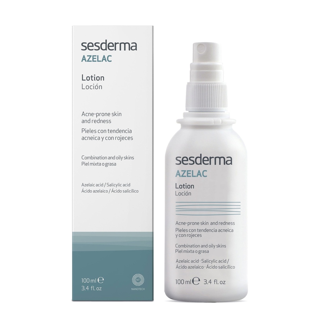 Loción para Pieles con Tendencia Acneica y con Rojeces Azelac 100 Ml