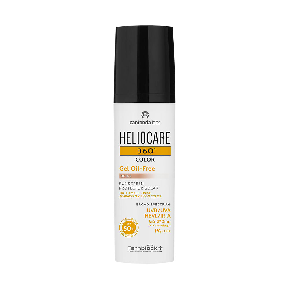 Heliocare 360 Gel Oil Free Color Beige SPF 50