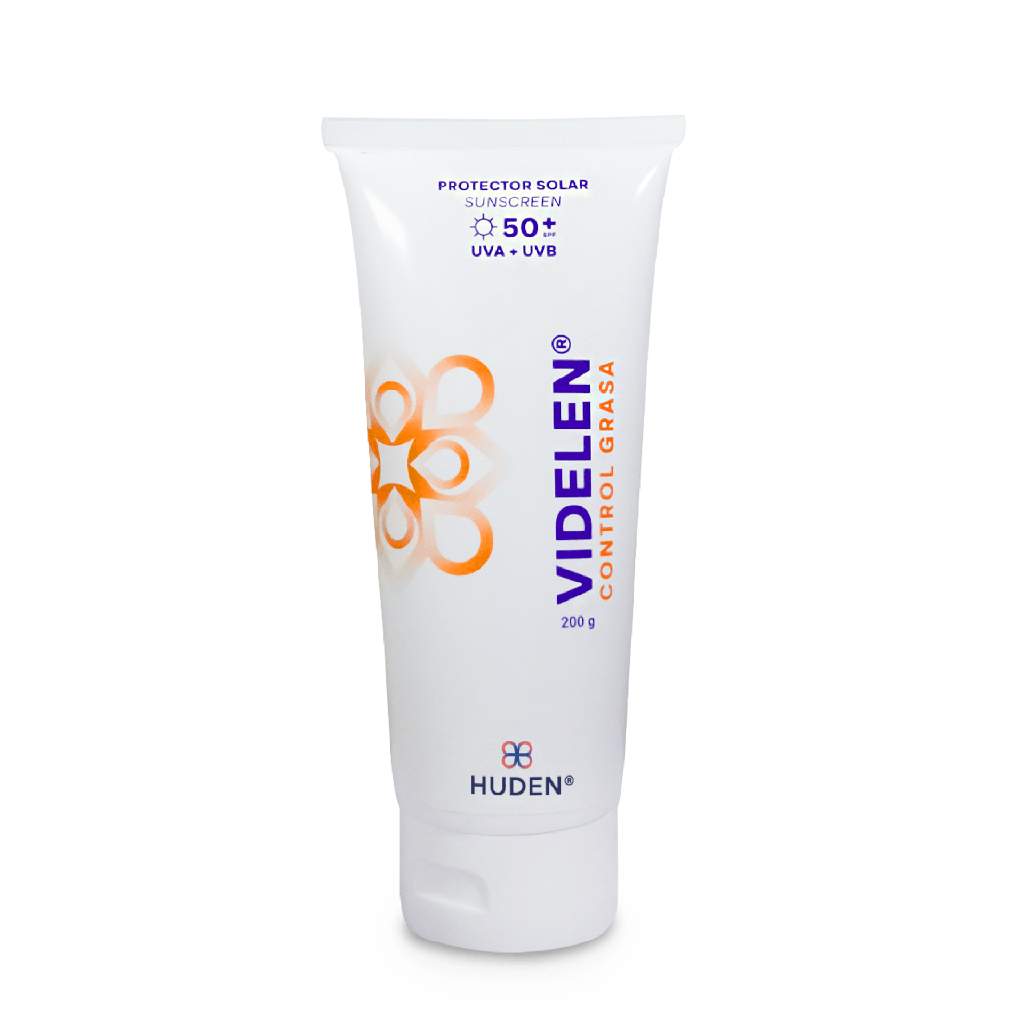 Protector Solar Control Grasa Videlen 200 Ml