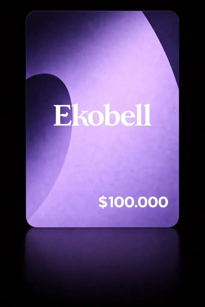 Tarjeta Regalo Ekobell – $100.000 COP (2 Unidades)