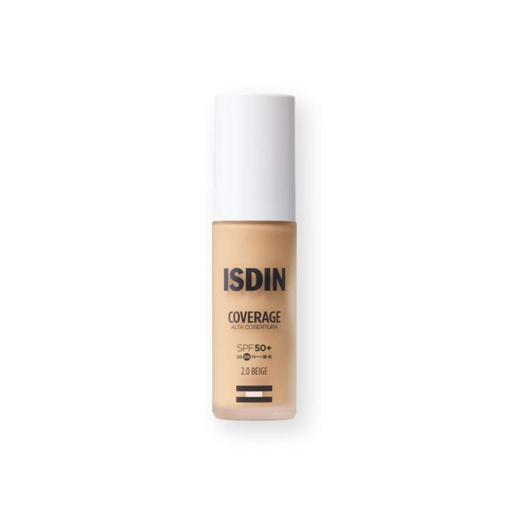 Isdin Coverage Base de Maquillaje Tono 2.0 Beige SPF 50+ x 30 Gr