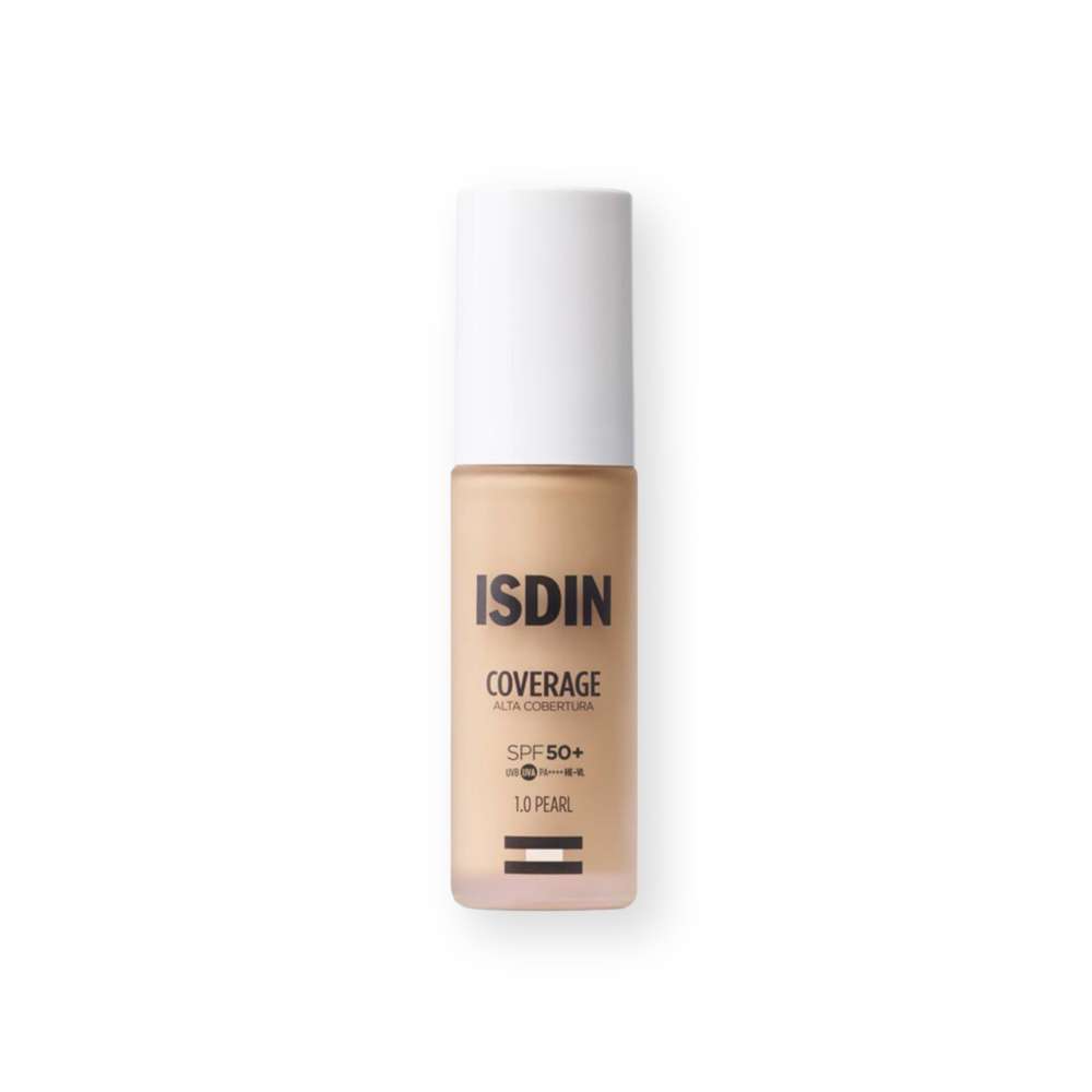 [EKO-BP-7145] Isdin Coverage Base de Maquillaje Tono 1.0 Pearl SPF 50+ x 30 Gr