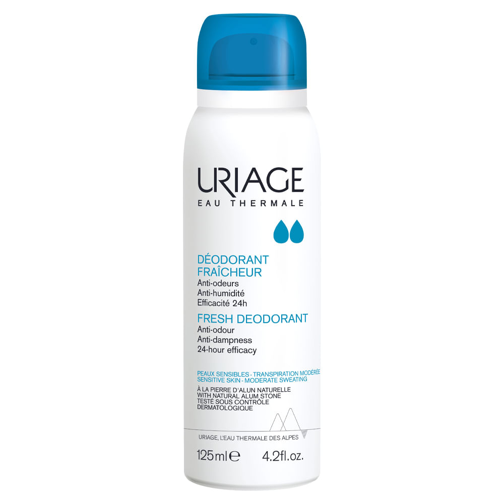 Uriage Desodorante Aerosol Refrescante x 125 Ml