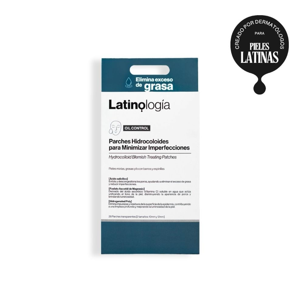Latinología Parche Hidrocoloides para Minimizar Imperfecciones x 28 Unidades