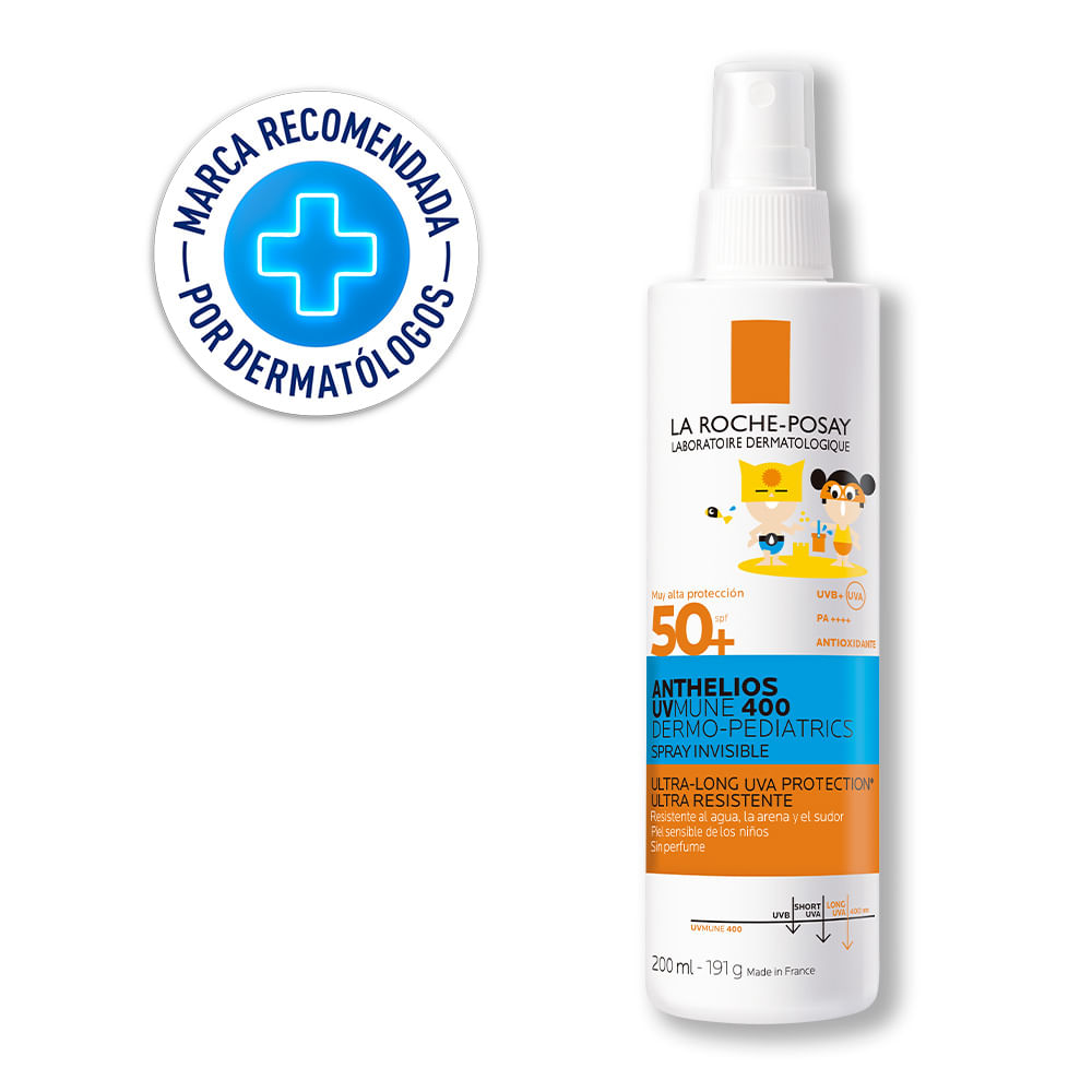 Anthelios UvMune 400 Spay Dermopediátrico SPF 50+ x 200 Ml