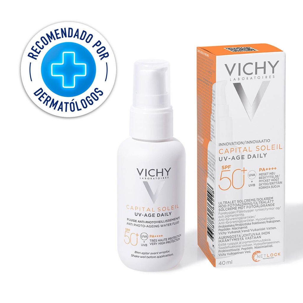 Vichy Capital Soleil Uv Age Daily Con Color