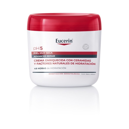 Crema corporal Eucerin Ph5 Advanced Repair X 450ml